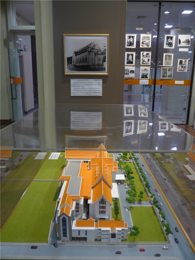 泰國國圖模型與創始館舍照片