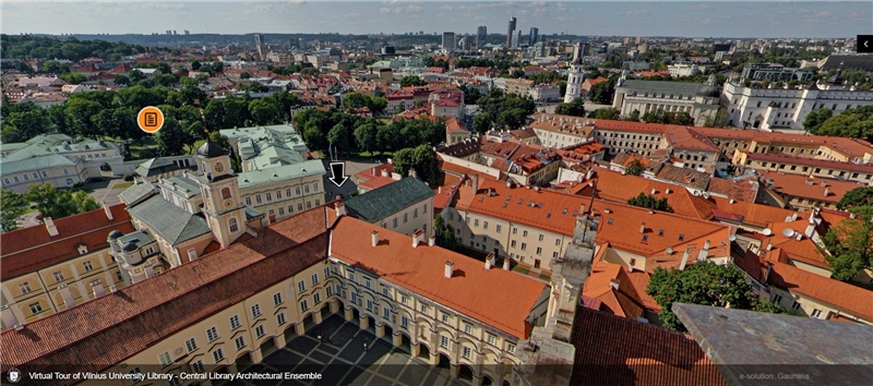 維爾紐斯大學校園是立陶宛首都中，仍保有原始建築整體結構之歷史建築群。