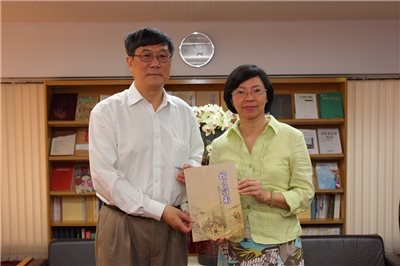 2012.06.29 Dr. Shao Dongfang, Chief of Asian Division, Library of Congress, visited the NCL.
