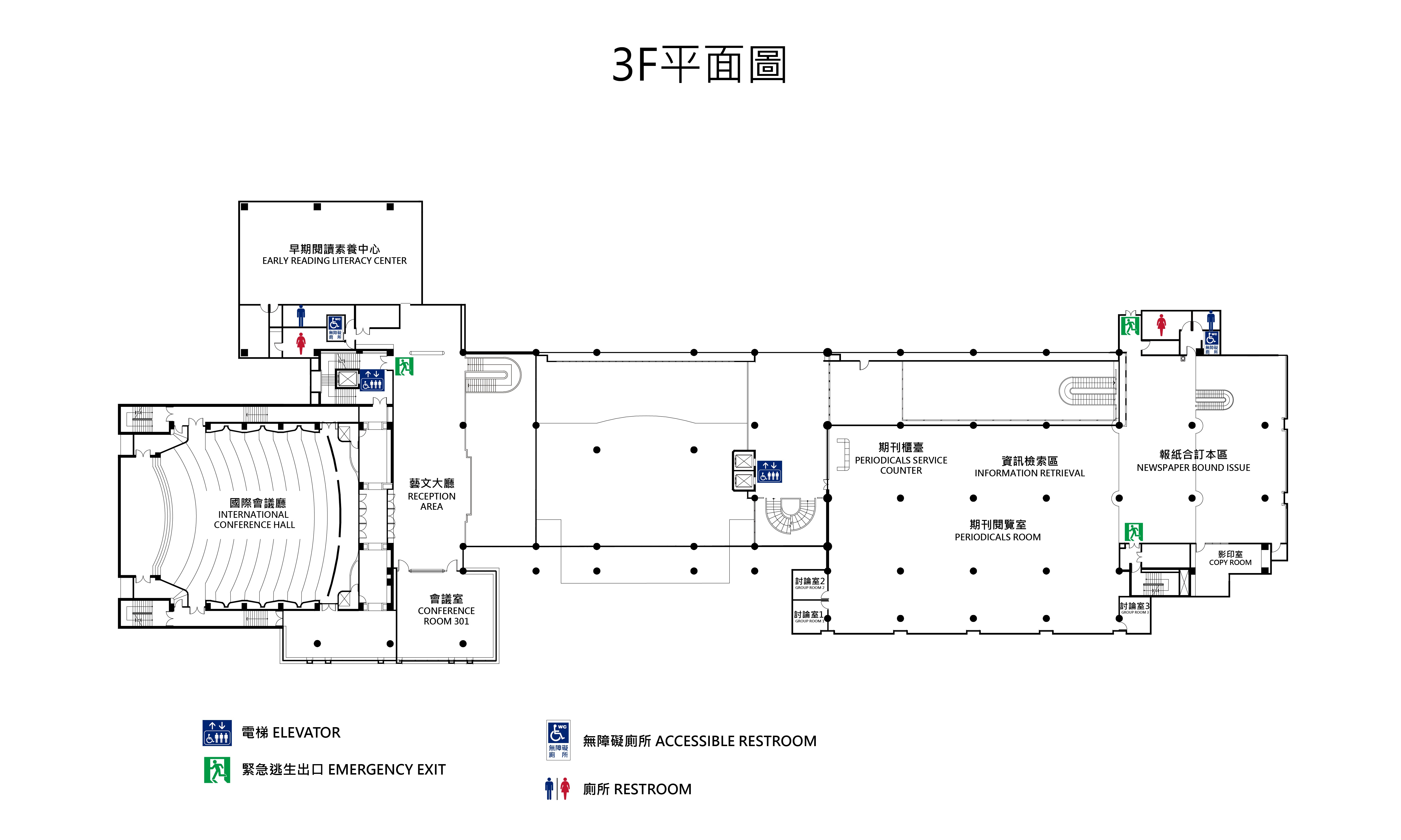Floor Layout of 3F