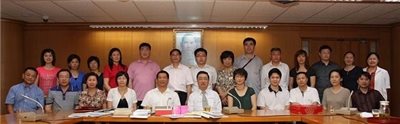 2010.06.25: A 24-member delegation of mainland library professionals visits the NCL, led by Deputy Chief Li Tangjie of the Science and Technology Information Institute in Fujian Province.