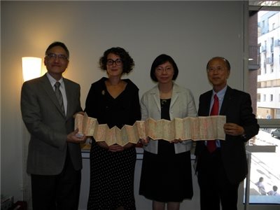 參加歐洲漢學學會雙年會書展，與法國展開交流合作