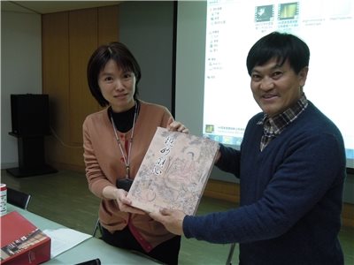 2015.01.20 Culture and History Research Center of Yunnan Province’s Deputy Director came to visit the NCL