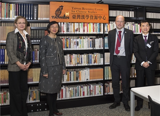國圖與英國愛丁堡大學合作建置蘇格蘭第一個「臺灣漢學資源中心」