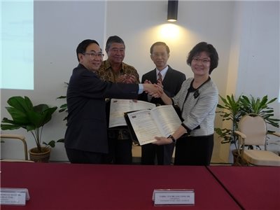 國家圖書館與馬來西亞拉曼大學合作設立「臺灣漢學資源中心」並舉行啟用典禮