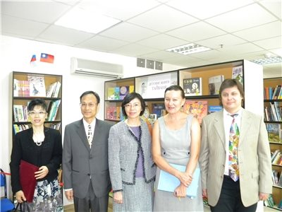 Closer Ties: National Central Library Donates Books to Russian State Children’s Library
