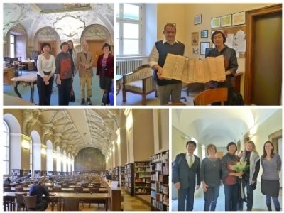 Director-general Tseng Visits the National Library of the Czech Republic