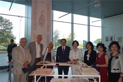 “Taiwan Lectures on Chinese Studies” and an exhibition of ancient Chinese books open with a bang at the National Library of Latvia