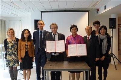 國圖與法國里昂第三大學合作設立臺灣漢學資源中心