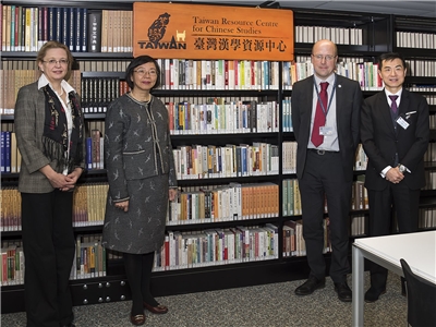 國圖與英國愛丁堡大學合作建置蘇格蘭第一個「臺灣漢學資源中心」
