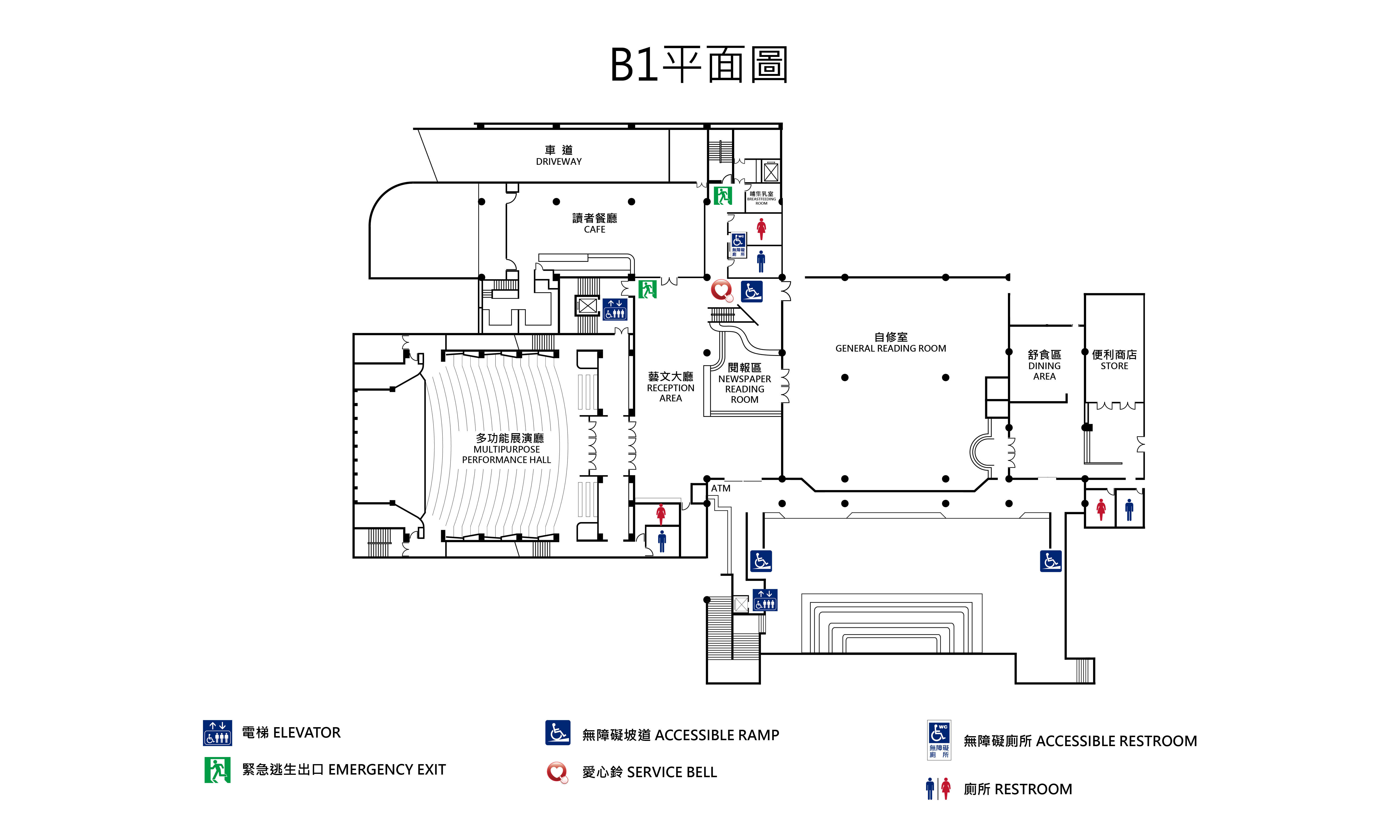 Floor Layout of B1
