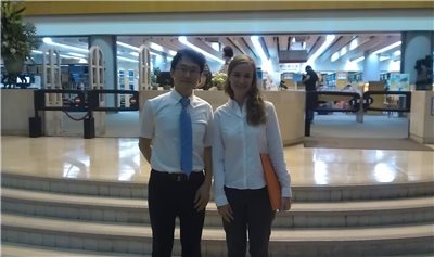 2014.10.22 Anne-Laure Vincent, newly-appointed French Consultant at La France à Taiwan came to visit the NCL