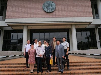 2016-04-12 Nanjing Local History Compilation Committee Deputy Director Jian Guo Cao leads a delegation to the NCL