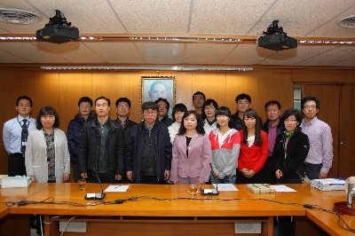 2013.01.11 South Korea Dankook University Oriental Research Institute Dean, Professor Xu Rongzhu, led a delegation to visit the NCL