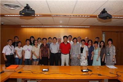 2012.07.06 The NCL welcomed a representative team from the 2012 “the 11th Cross-strait Conference on Library and Information Studies”