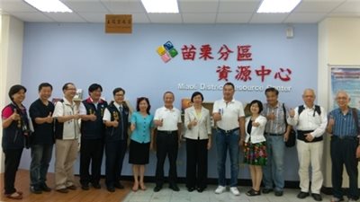 書香伴我行‧苗栗頌悅讀－公共圖書館苗栗分區資源中心9月12日正式啟用