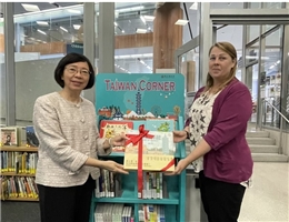 National Central Library Collaborates with San José Public Library to Set up Taiwan Corner with Taiwan Publications