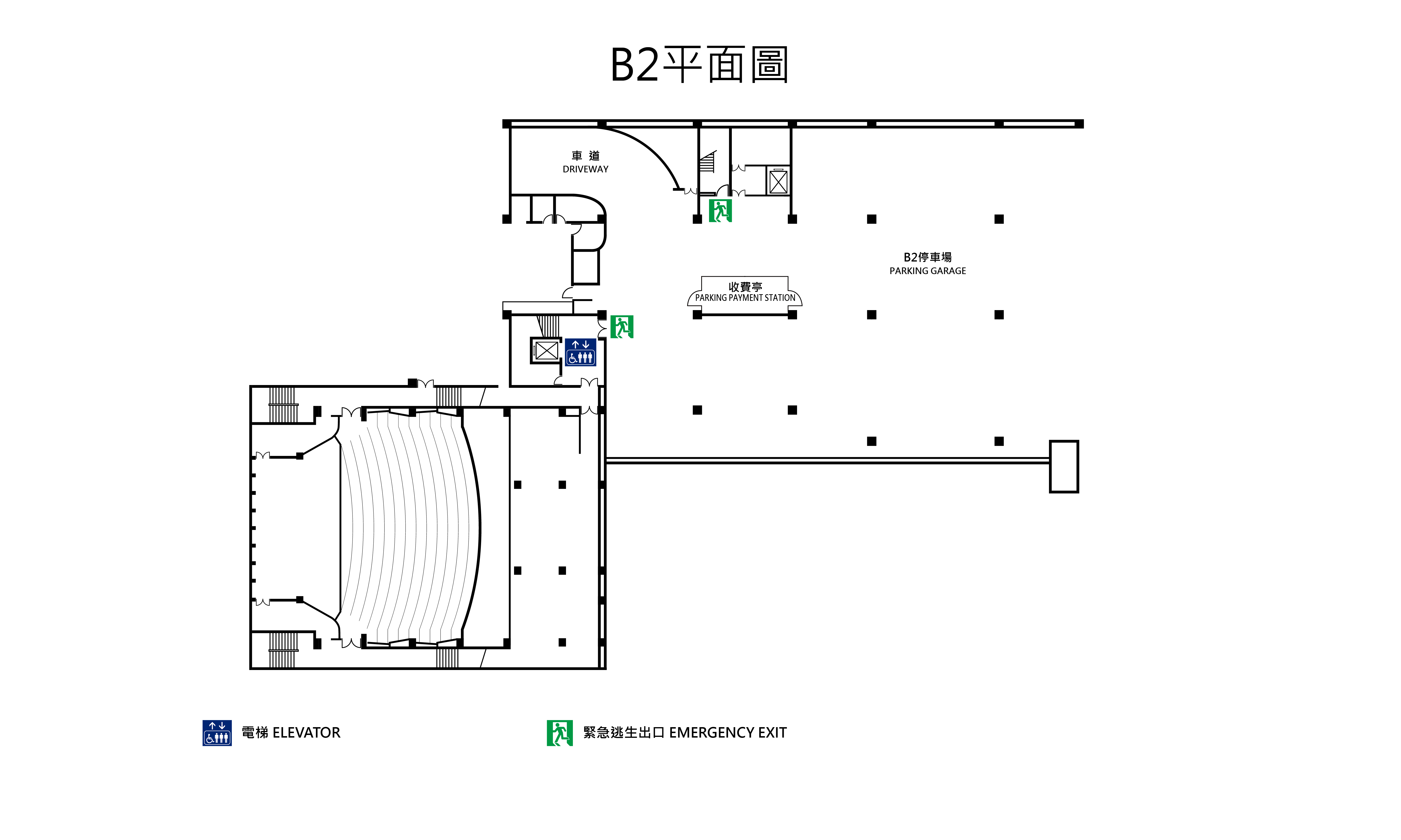 B2平面圖