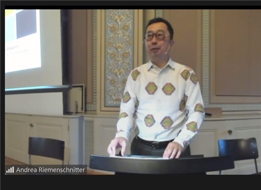 臺灣漢學講座邀請林松輝教授於瑞士蘇黎世大學演講