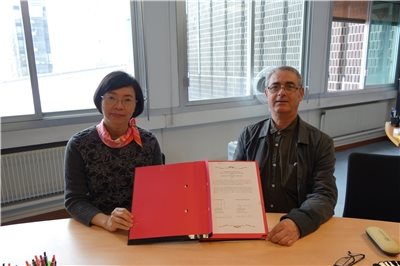 國圖與里昂市立圖書館簽署「中文古籍聯合目錄合作備忘錄」