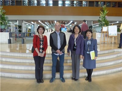 2014.11.27 Dr. Eivind Rossaak of National Library of Norway came to visit NCL