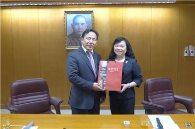 2014.03.19 蒙古通訊社社長一行兩人參訪國家圖書館