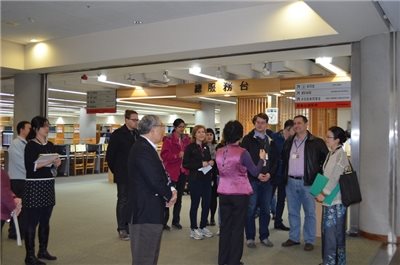 外籍獎助學人圖書館資源利用課程開鑼了