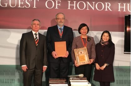 國家圖書館於2016臺北國際書展獲匈牙利主題館贈書