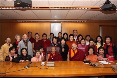 2010.01.25. Dhrutop Rinpoche visited NCL to give a lecture on Buddhism. 