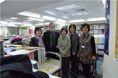 2014.02.21 Library automation expert Mr. Marshall Breeding came to visit NCL