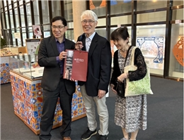 On April 10, 2025,  Professor Emeritus Haruki Nagata and Ms. Yukie Isobe visited the NCL