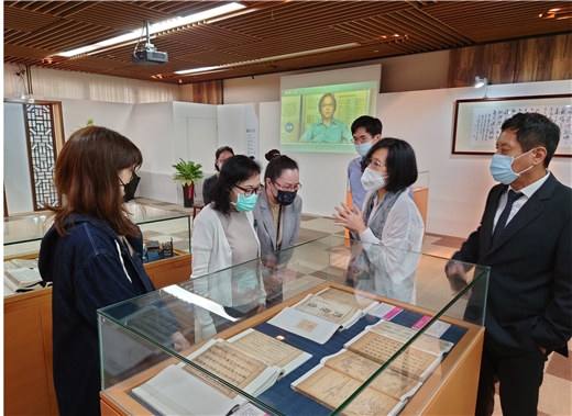 辦理110年度第四~六場外籍學人圖書館資源利用課程