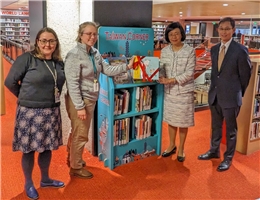 National Central Library Collaborates with the Boston Public Library(BPL) to Set up Taiwan Corner with Taiwan Publications