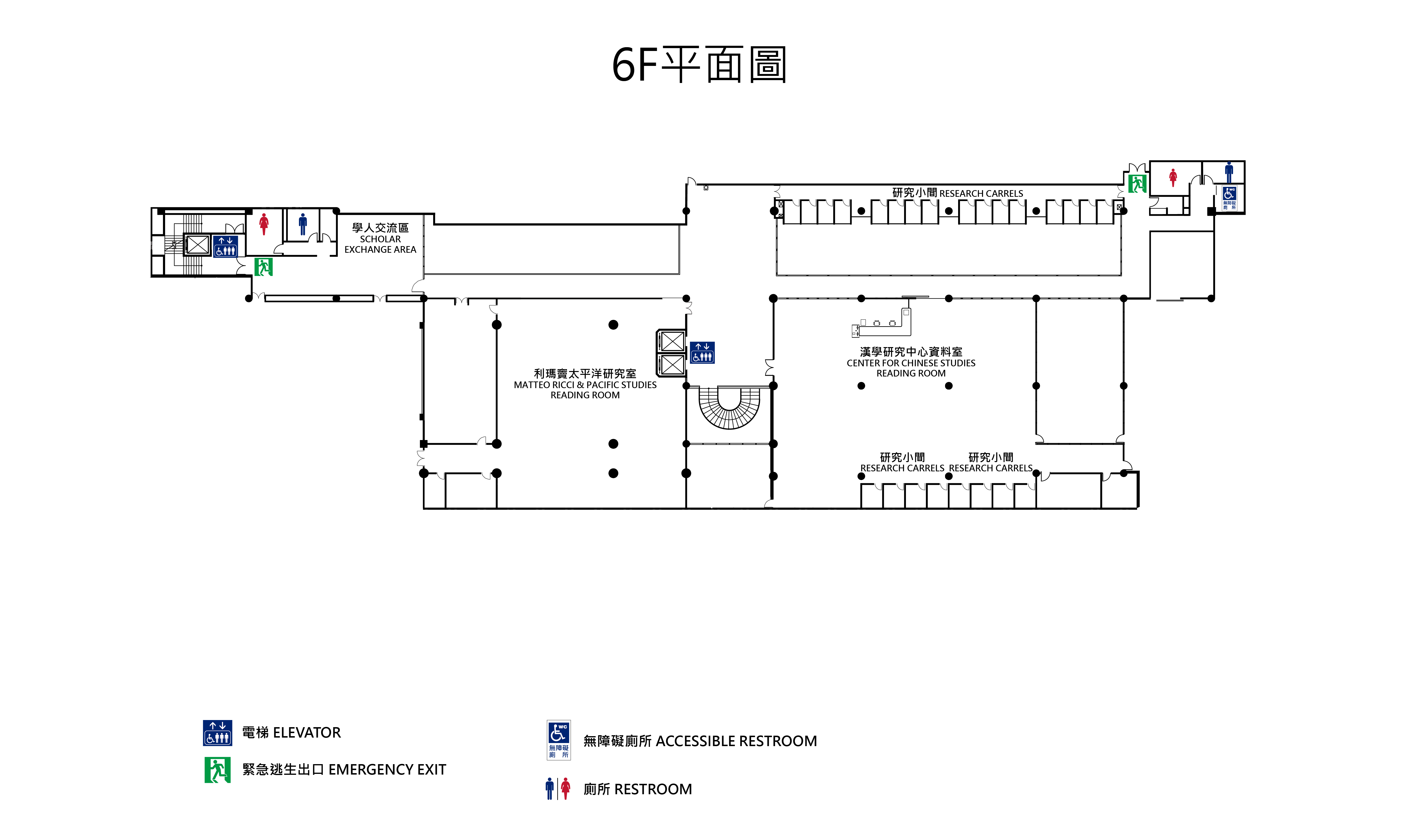 Floor Layout of 6F