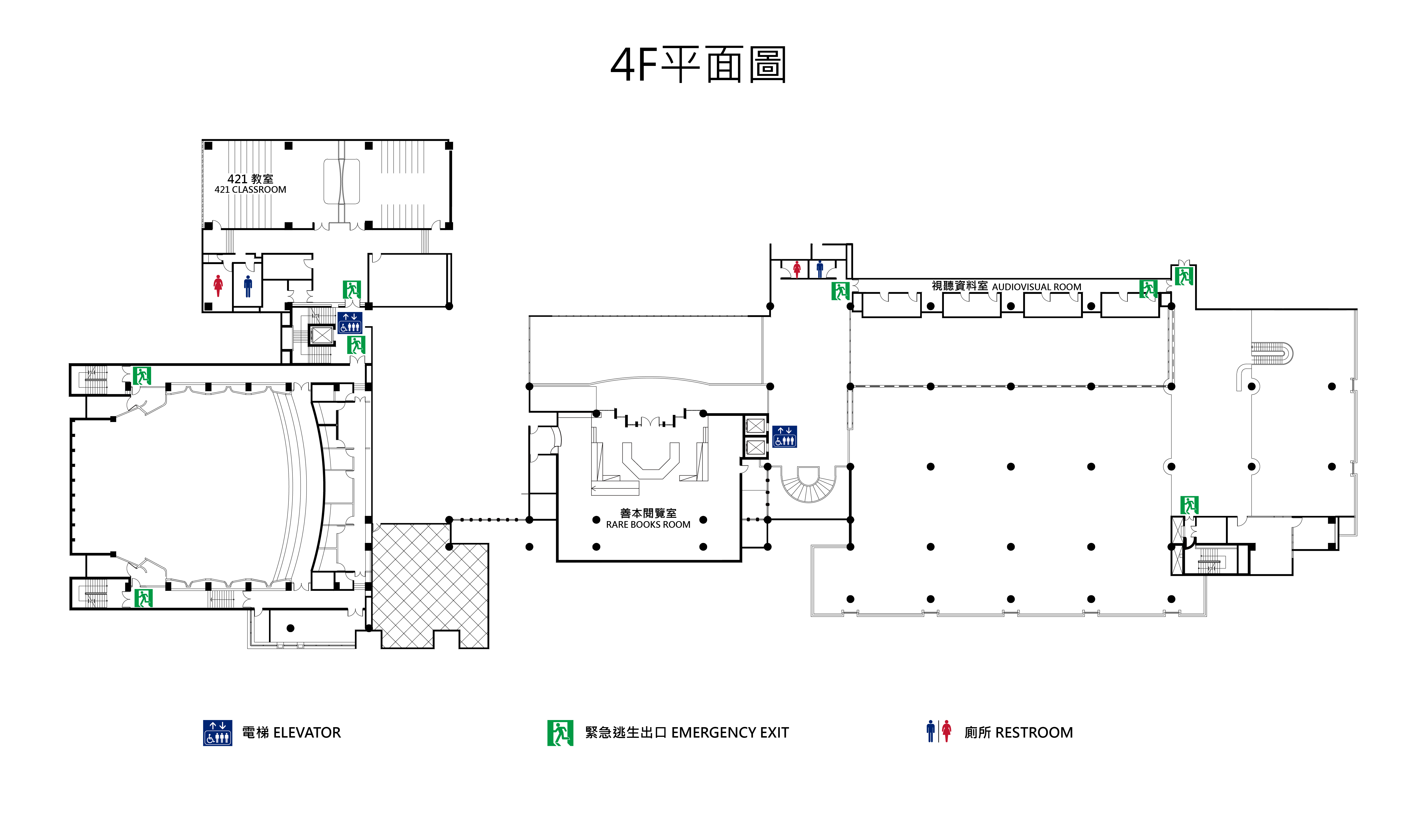 Floor Layout of 4F