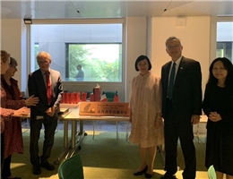 Making Friends through Literature: NCL Director-General Shu-hsien Tseng Heads a Delegation to the Collège de France to Launch New TRCCS