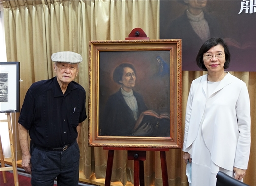 這裡有我最多的愛— 陳景容教授作蕭滋與吳漪曼油畫肖像典藏國家圖書館