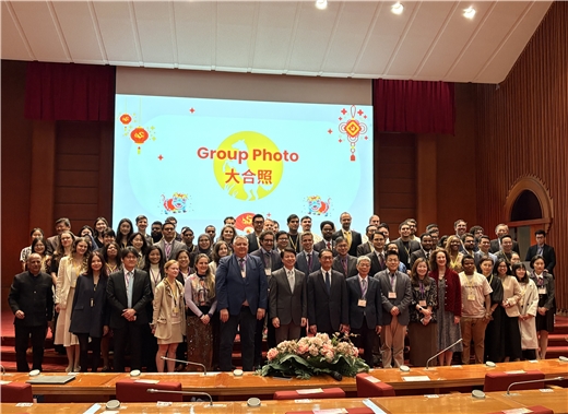 本館舉辦2026外籍學人新春交流茶會