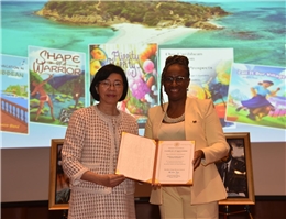 Embassy of Saint Vincent and the Grenadines Donates Books to the National Central Library