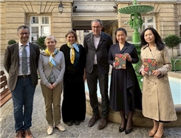 National Central Library Visits Paris Municipal Libraries, Donating Taiwan Corner Books