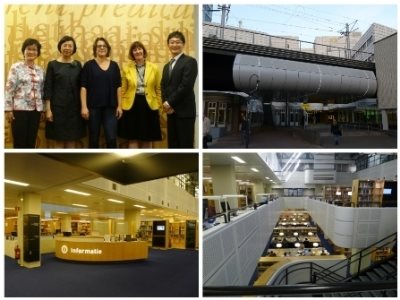 Director-general Tseng Visits the National library of the Netherlands