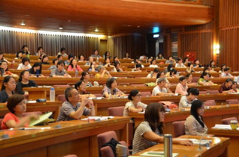8月28日國家圖書館曾淑賢館長致歡迎詞